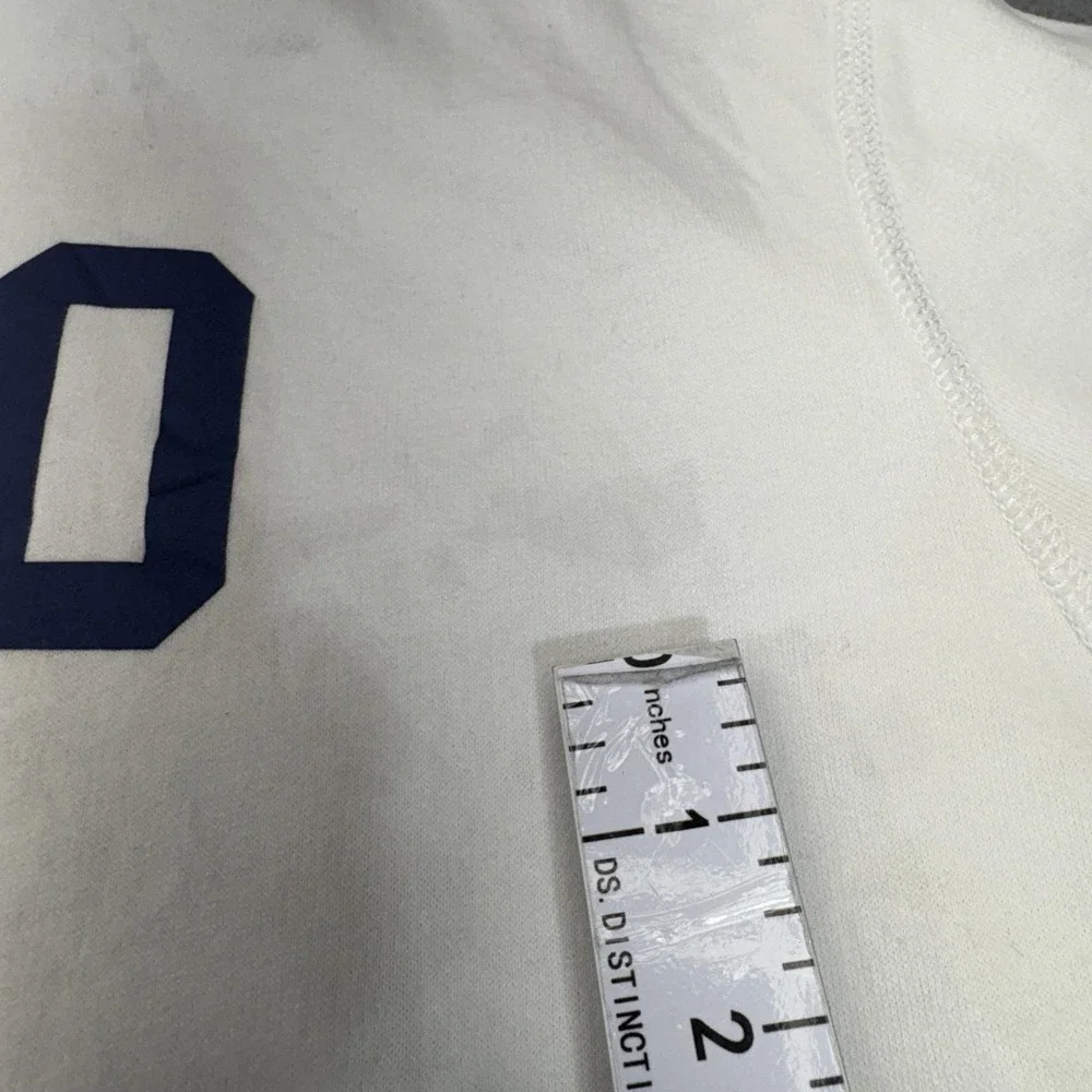 Polo Ralph Lauren Hoodie Mens 2XL White Pullover Logo Spell Out Preppy Pony